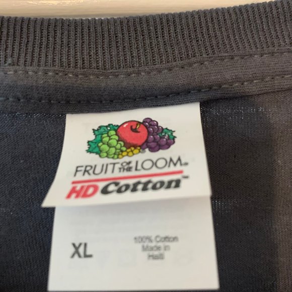 T-Shirt Fruit of the Loom Size SAN DIEGO Souvenir Tee Shirt Gray XL - Picture 2 of 3